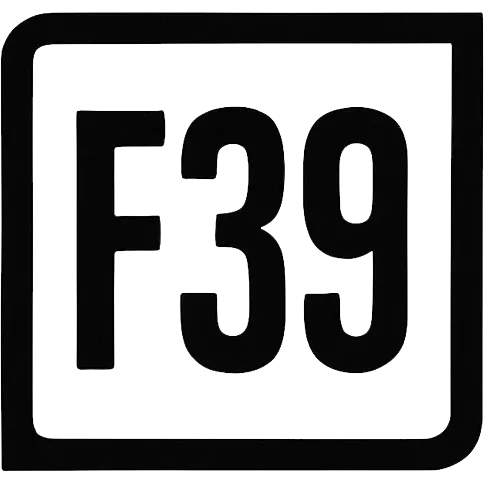 FNDRY39 Logo, png, summary logo, created by Ryan Murrell